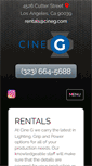 Mobile Screenshot of cineg.com